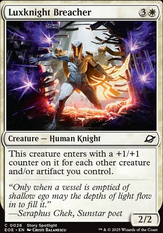 Luxknight Breacher [ #0026 ] (EOE-C)