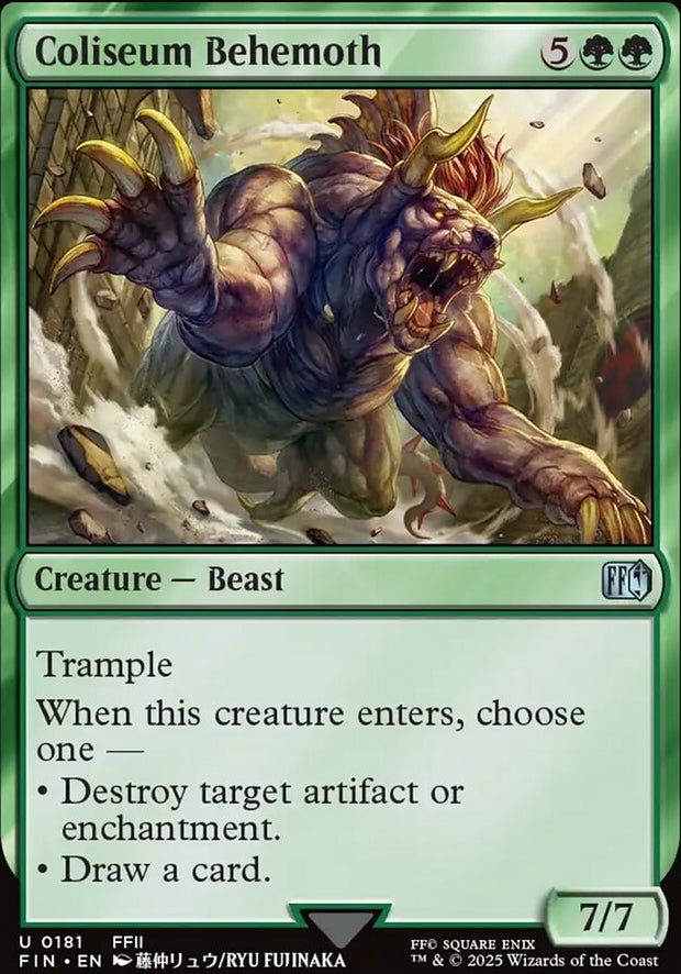 Coliseum Behemoth [ #0181 ] (FIN-U)
