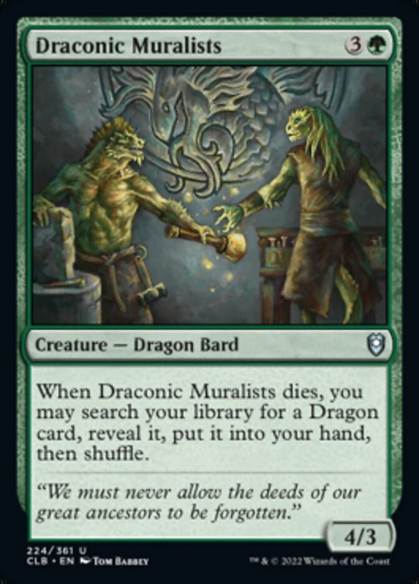 Draconic Muralists (CLB-U)