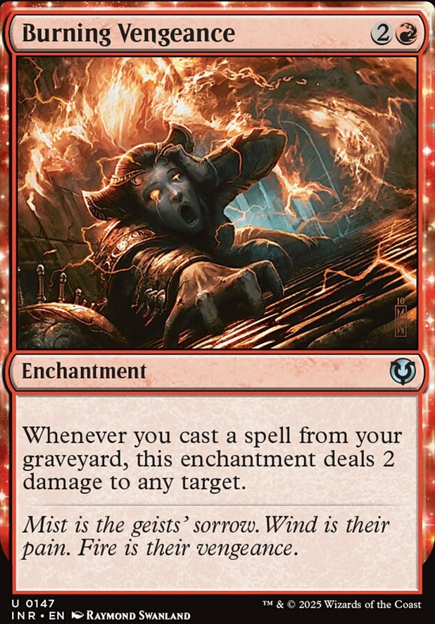 Burning Vengeance [ #0147 ] (INR-U-FOIL)