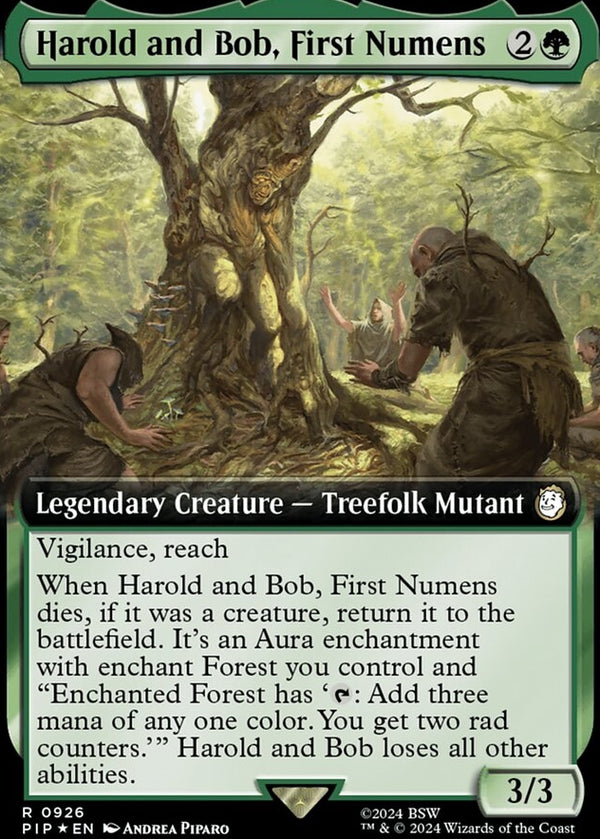 Harold and Bob, First Numens [#0926 Extended Art Surge Foil] (PIP-R)