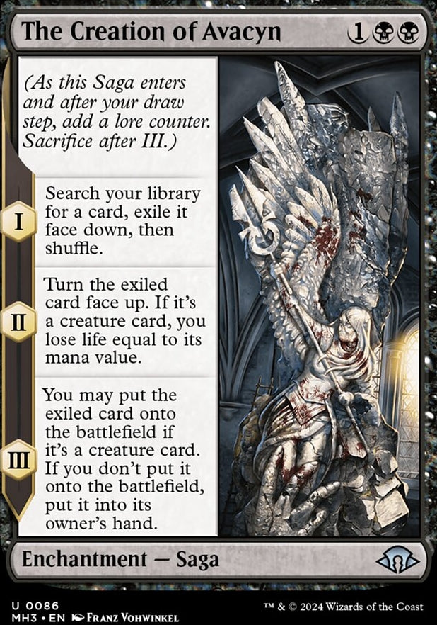 The Creation of Avacyn [#0086] (MH3-U-FOIL)