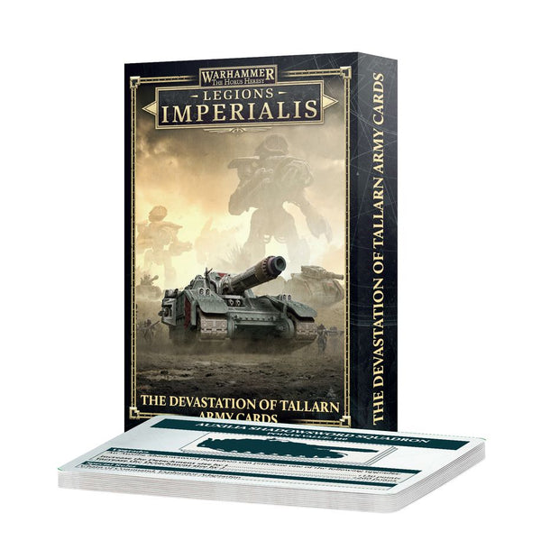 The Horus Heresy - Legions Imperialis: Army Cards - The Devastation of Tallarn