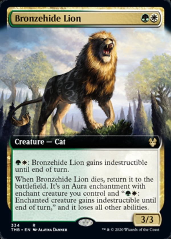 Bronzehide Lion [#334 Extended Art] (THB-R)