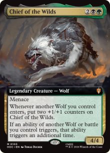 Chief of the Wilds [ #0103 Extended Art ] (HOC-M)