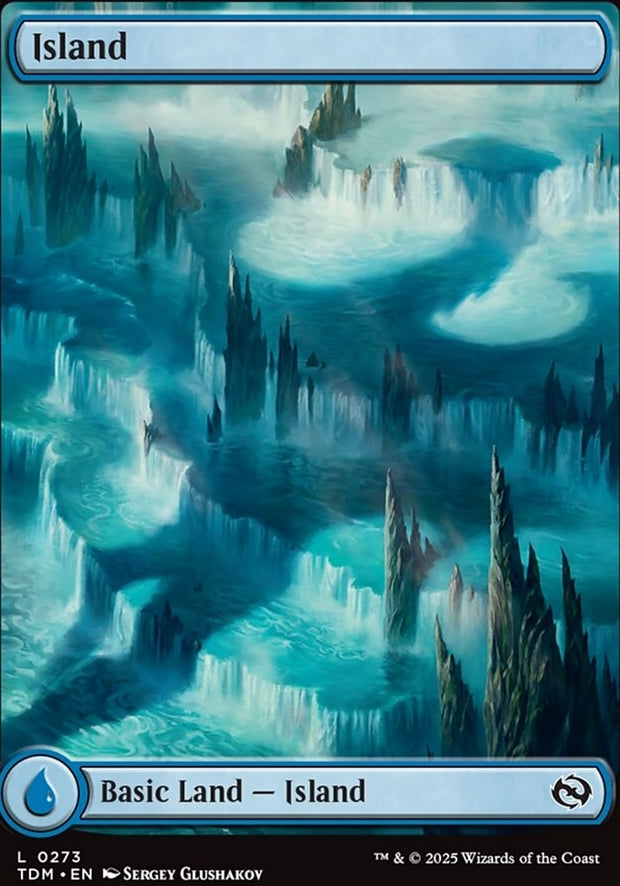 Island [ #0273 Full Art ] (TDM-L)