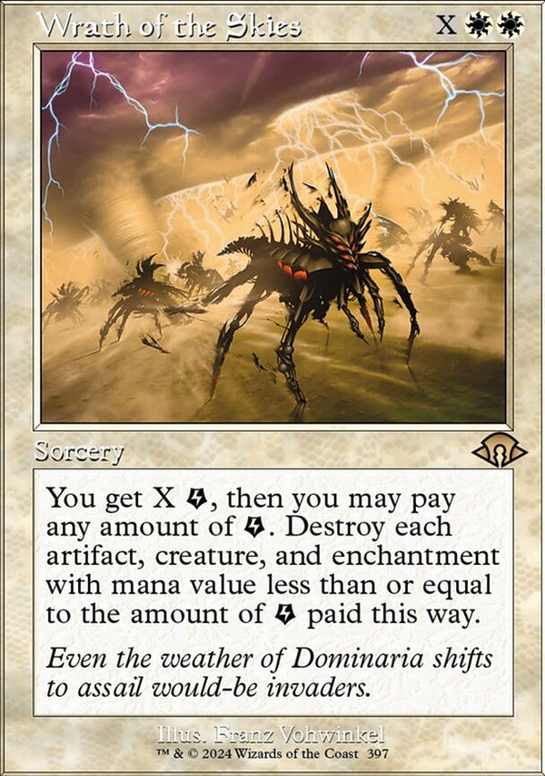 Wrath of the Skies [#0397 Retro Frame] (MH3-R-FOIL)