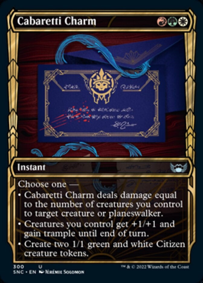 Cabaretti Charm [ #300 Golden Age Showcase ] (SNC-U)