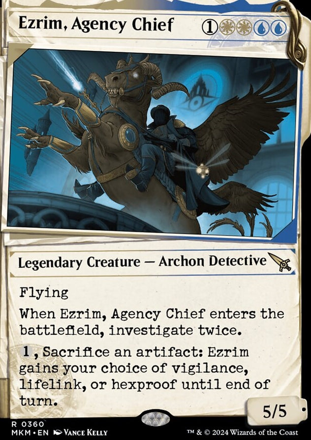 Ezrim, Agency Chief [#0360 Dossier Showcase] (MKM-R-FOIL)