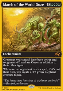 March of the World Ooze [ #0468 First Place Foil ] (DFT-M)