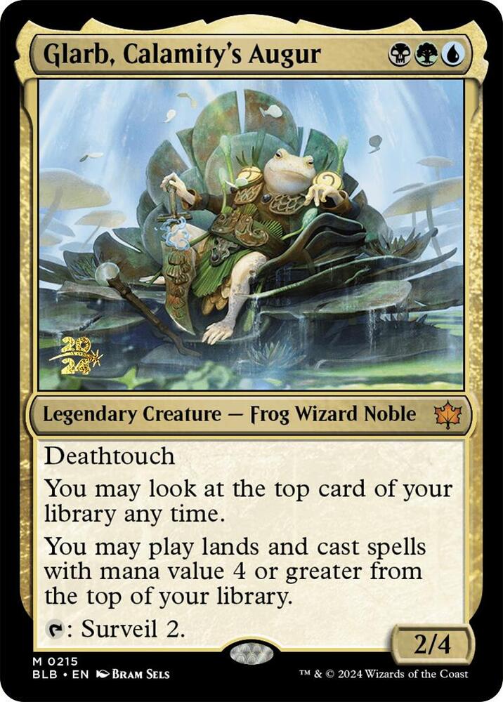Glarb, Calamity's Augur [#0215] (BLB-M-FOIL-PP)