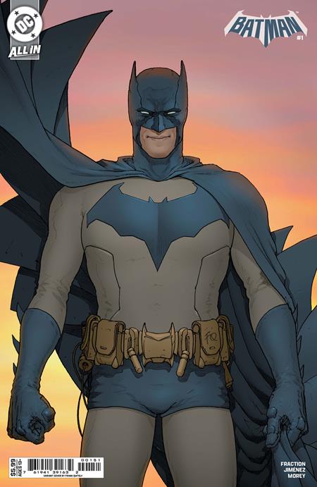BATMAN #1 CVR E FRANK QUITELY CARD STOCK VAR