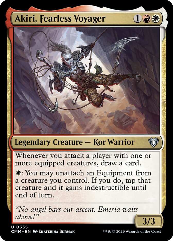 Akiri, Fearless Voyager [#0335] (CMM-U-FOIL)