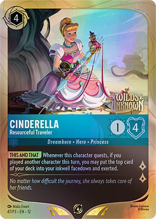 Cinderella - Resourcefull Traveler (DLPC 47/P3) Promo - Near Mint