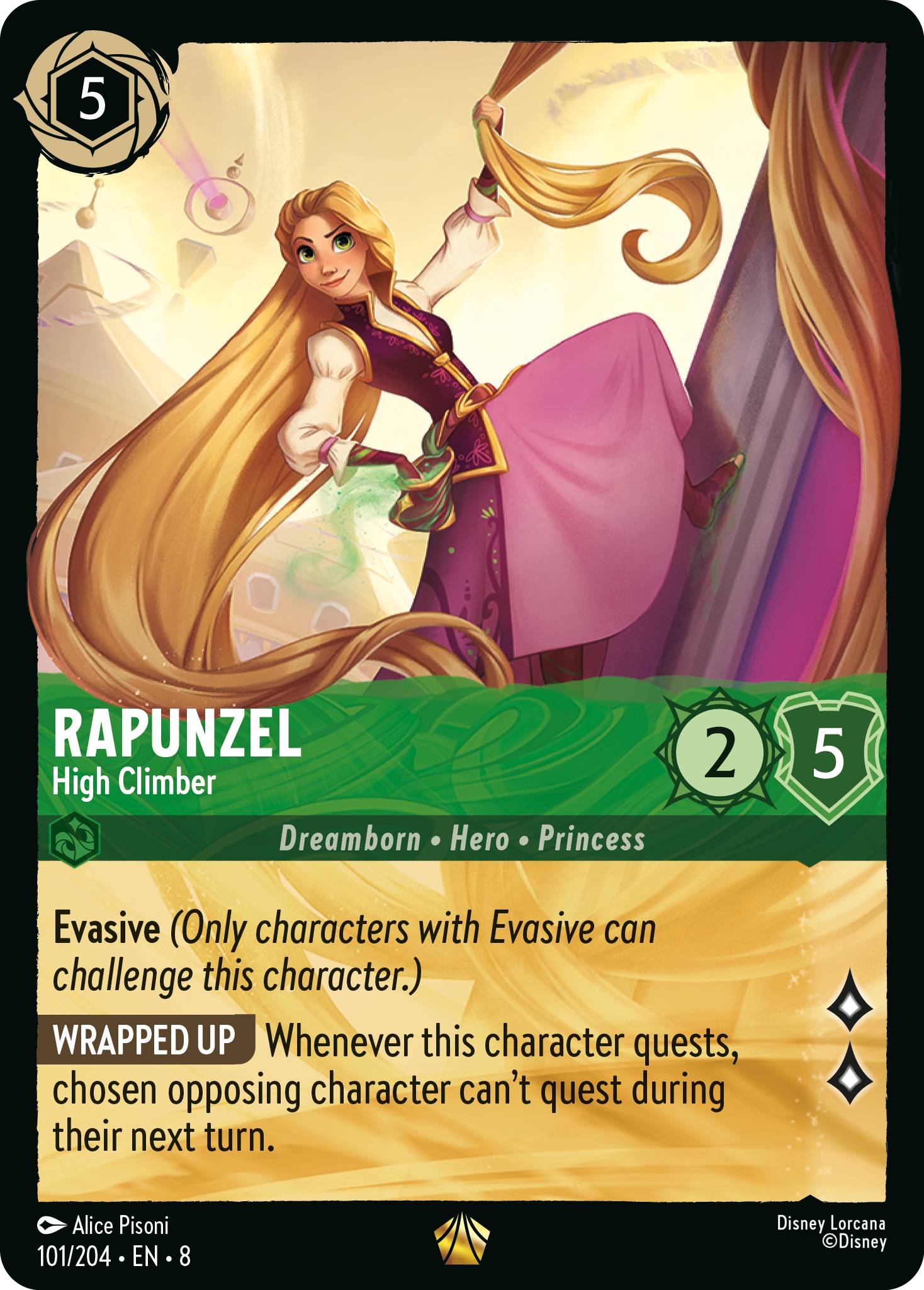 Rapunzel - High Climber (Reign of Jafar - 101/204 ) Legendary