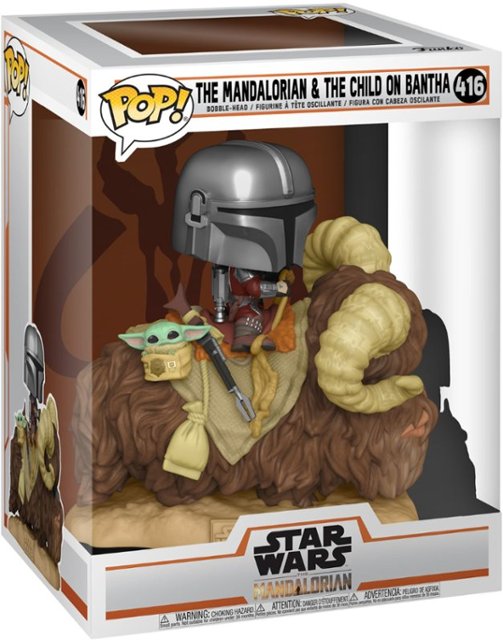 POP Figure Rides: Star Wars The Mandalorian #0416 - Mandalorian & The Child On Bantha