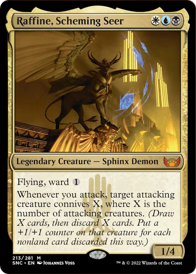 Raffine, Scheming Seer [ #213/281 ] (SNC-M)