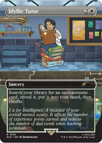 Idyllic Tutor [#1636 Borderless] (SLD-R)