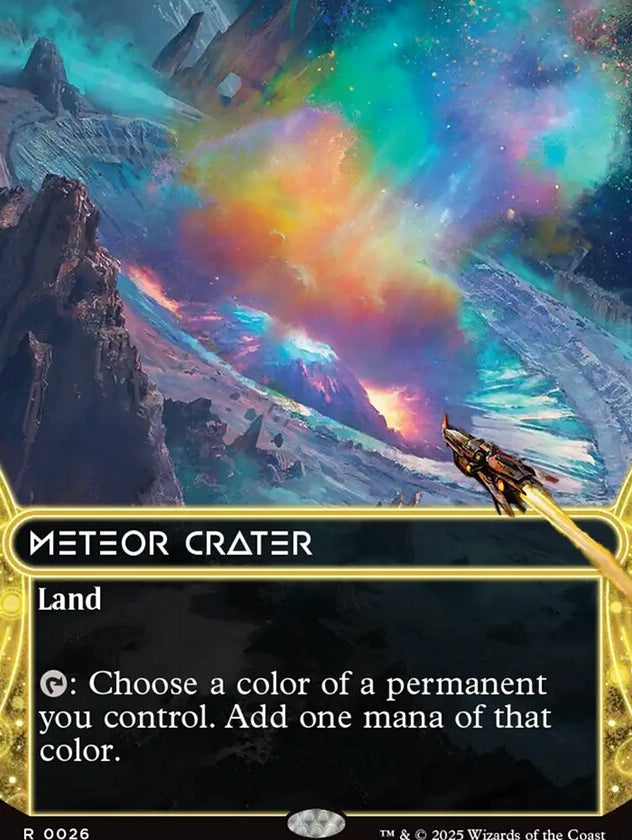 Meteor Crater [ #0026 Borderless Stellar Sights ] (EOS-R)