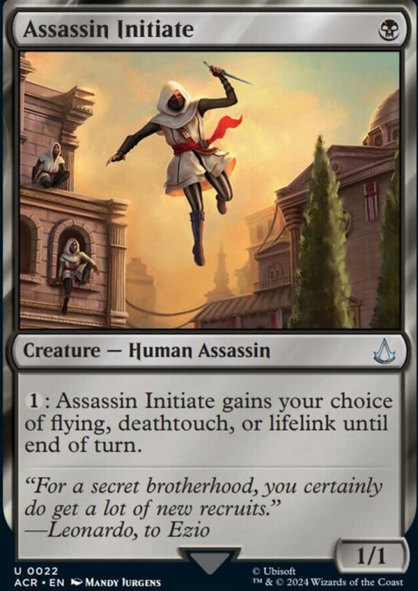 Assassin Initiate [#0022] (ACR-U-FOIL)