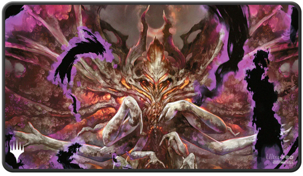 Ultra-PRO: Playmat Black Stitched - MTG: Duskmourn - Damnation (38626)