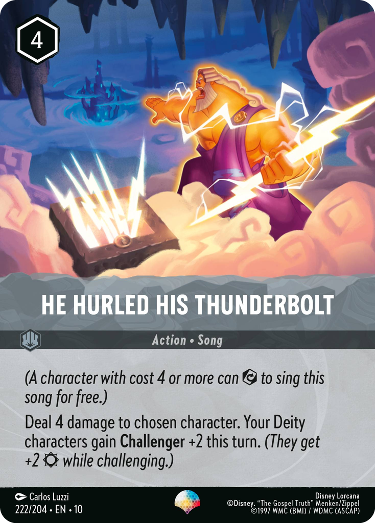 He Hurled His Thunderbolt (222/204 - Whispers in the Well) Epic
