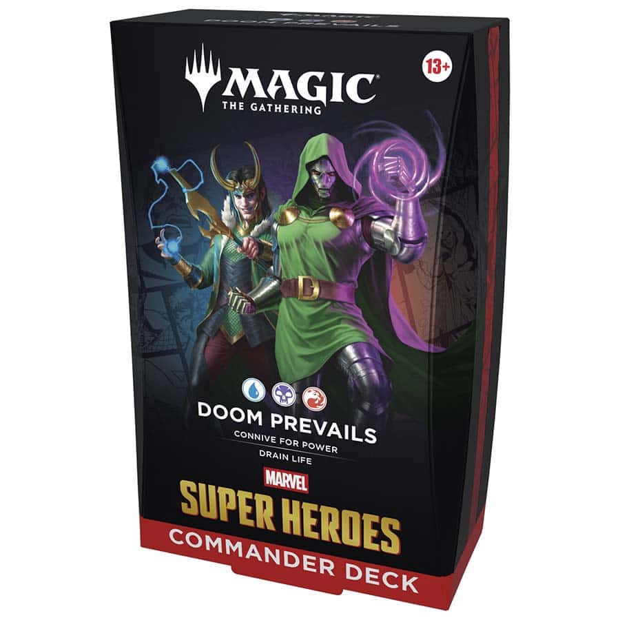MTG: Universes Beyond: Marvel Super Heroes - Commander Deck: Doom Prevails (UBR) (Release Date: 06.19.26) DELAYED