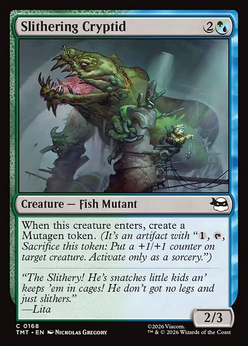Slithering Cryptid [ #0168 ] (TMT-C)