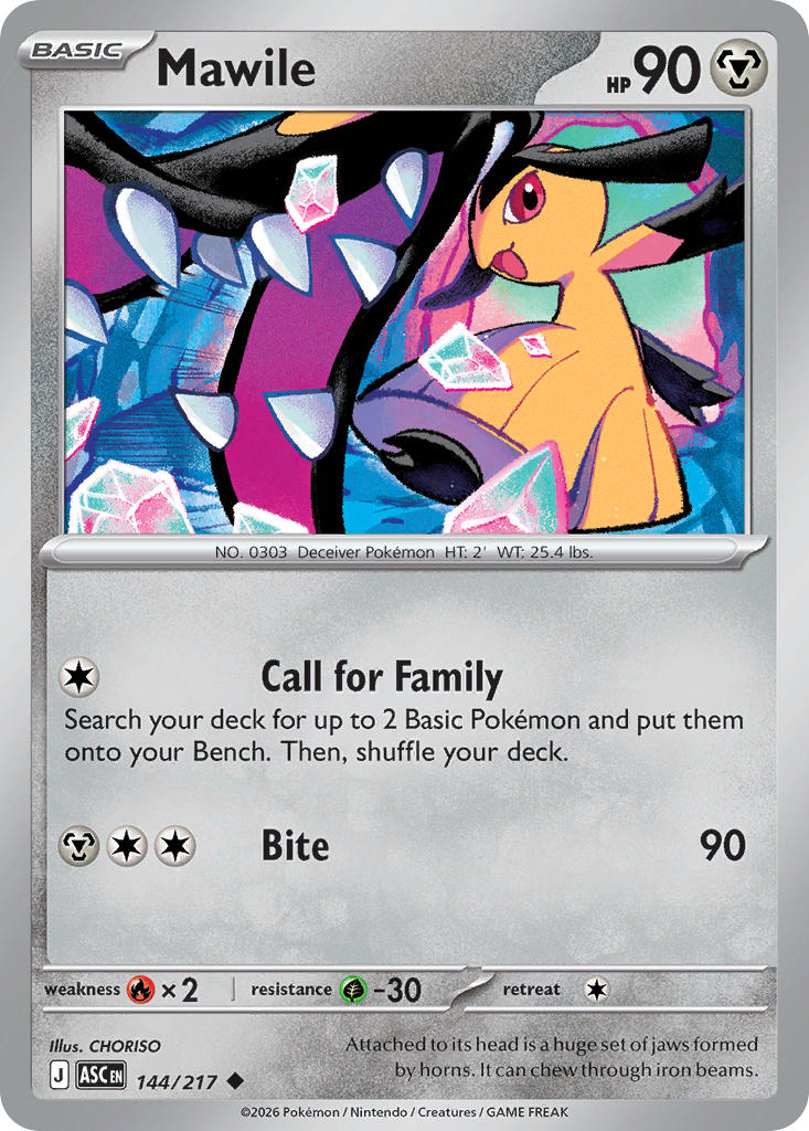 Mawile - 144/217 (ASC) Uncommon