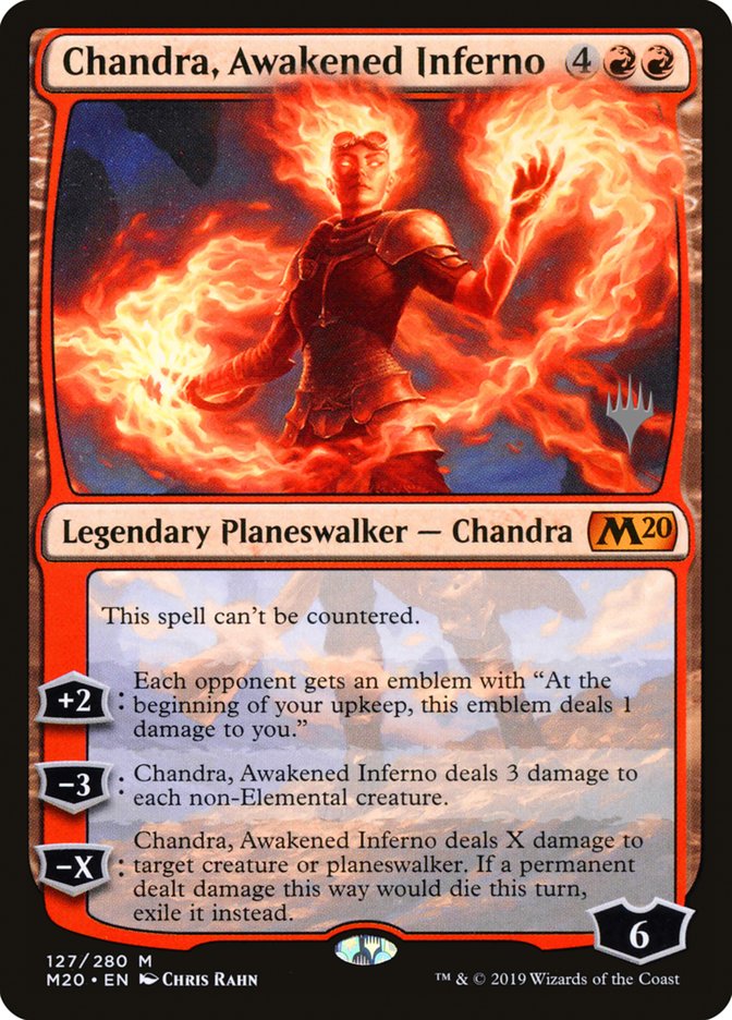 Chandra, Awakened Inferno (M20-M-PP)