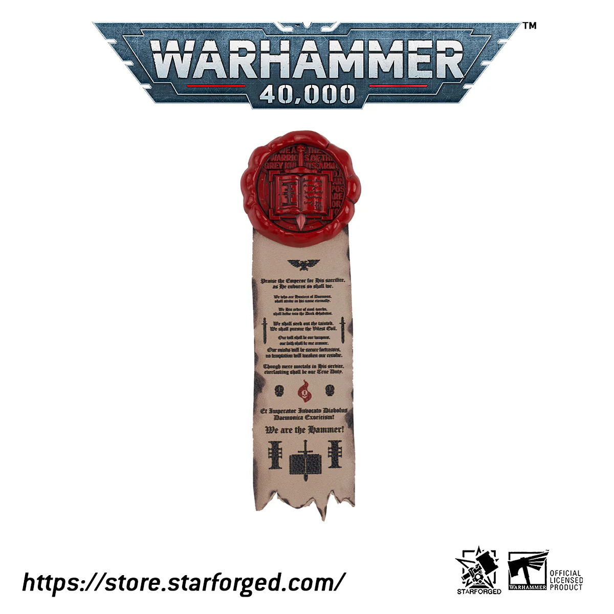 Starforged: Warhammer 40K - Purity Seal: Grey Knights
