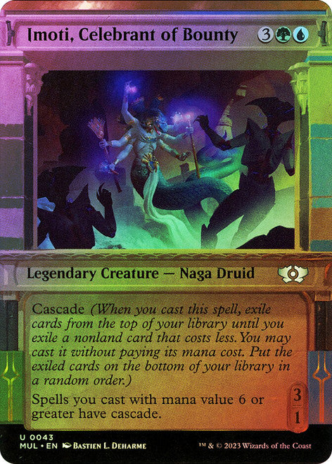 Imoti, Celebrant of Bounty [#0043 Showcase] (MUL-U-FOIL)