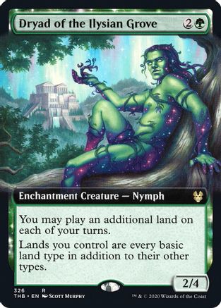 Dryad of the Ilysian Grove [#326 Extended Art] (THB-R) Light Play