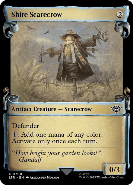 Shire Scarecrow [#0700 Showcase Scrolls] (LTR-C)