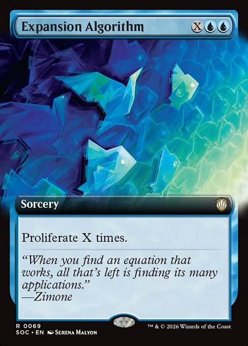 Expansion Algorithm [ #0069 Extended Art ] (SOC-R)