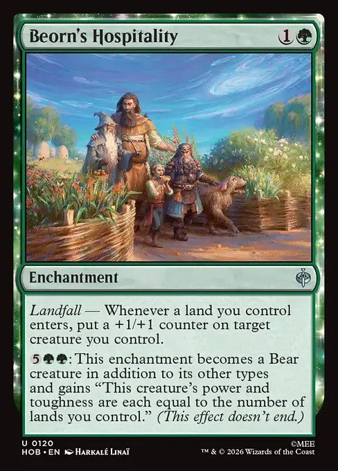 Beorn's Hospitality [ #0120 ] (HOB-U)