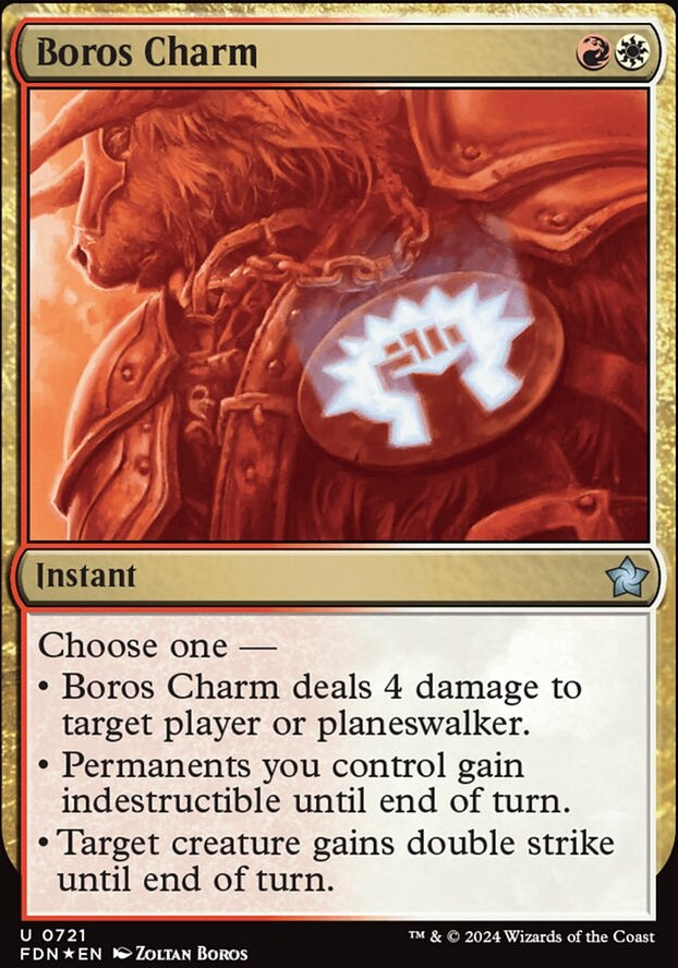 Boros Charm [#0721 Starter Collection] (FDN-U-FOIL)