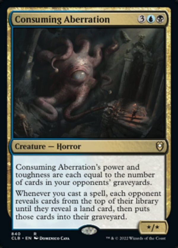 Consuming Aberration [#840 Commander Decks] (CLB-R)