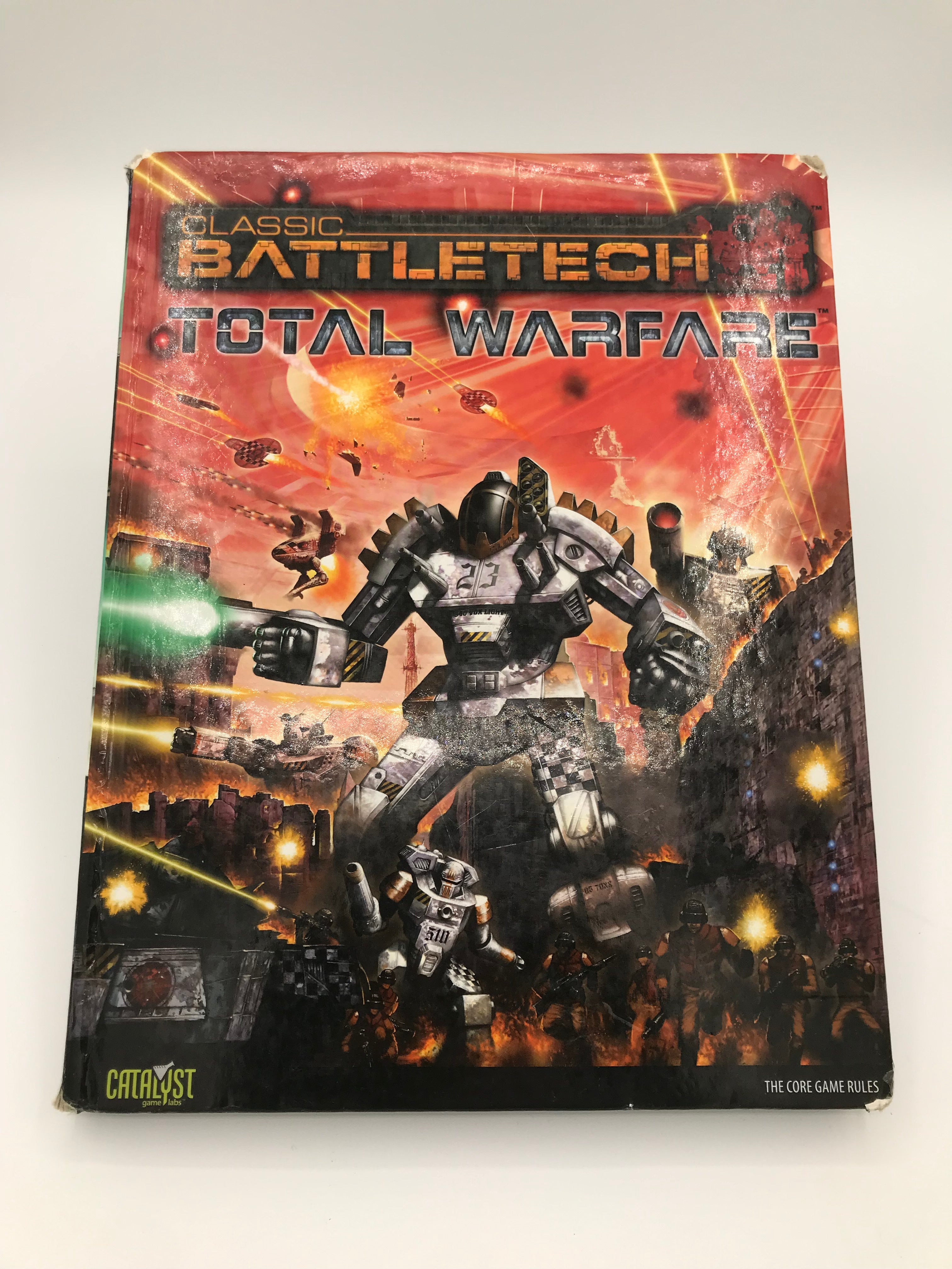 Classic Battletech: Total Warfare (USED, DAMAGED)
