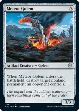 Meteor Golem [#210] (AFC-U)