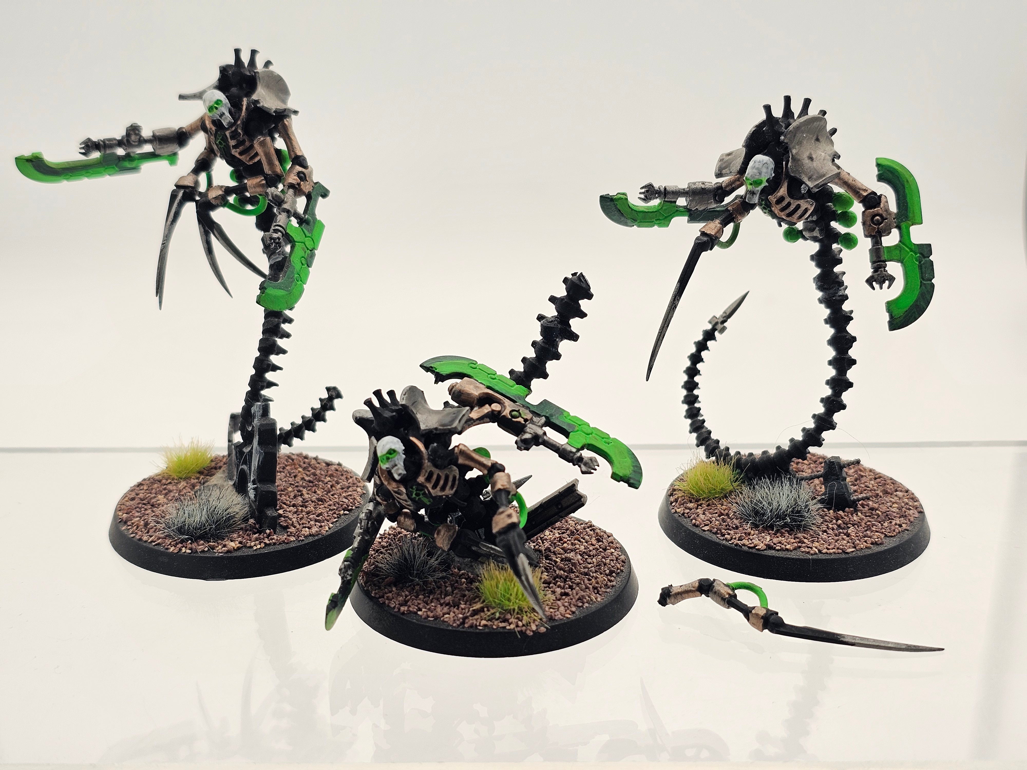 40K: Necrons - Ophydian Destroyers (USED)