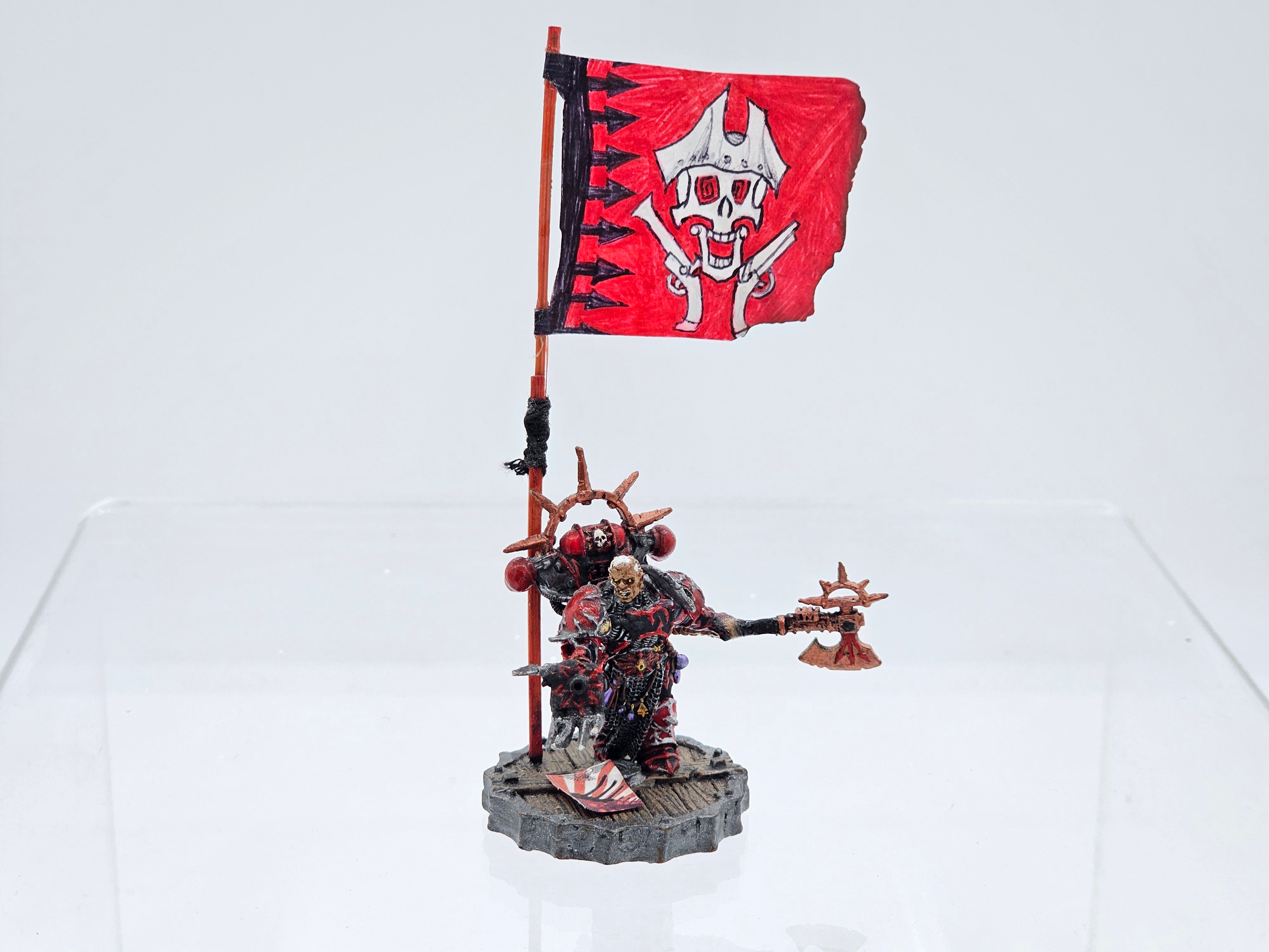40K: Heretic Astartes: Chaos Space Marine - Huron Blackheart (OOP) (USED)