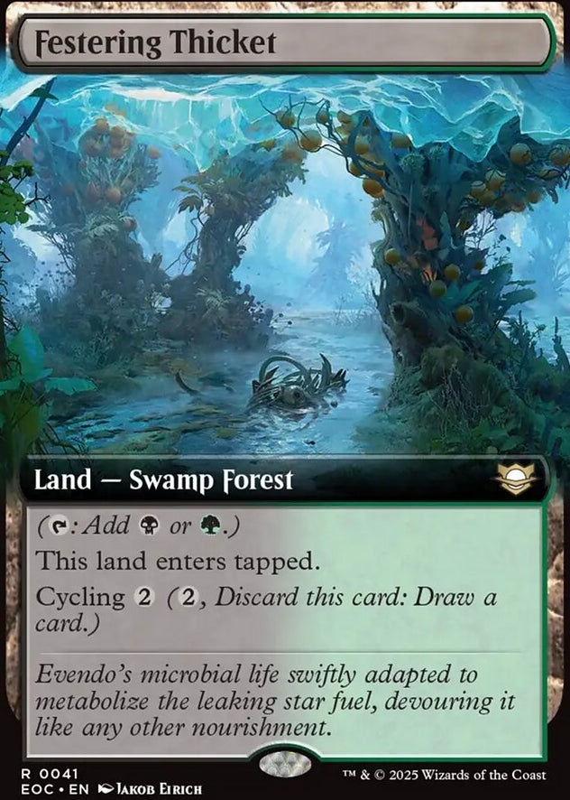 Festering Thicket [ #0041 Extended Art ] (EOC-R)