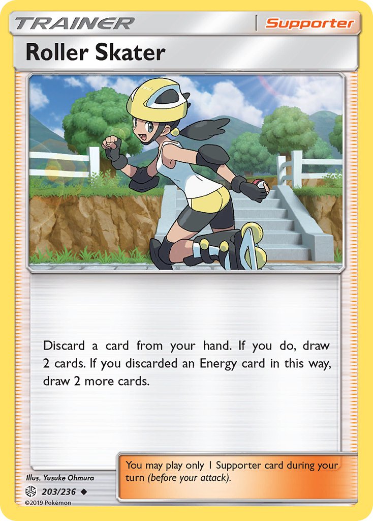 Roller Skater - 203/236 (CEC) Uncommon - Near Mint