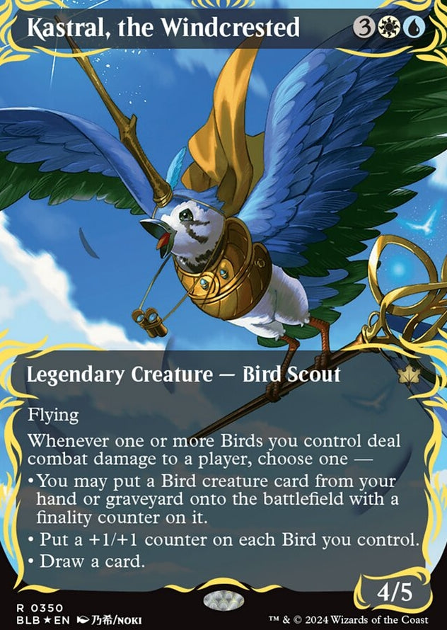 Kastral, the Windcrested [#0350 Raised Foil] (BLB-R)