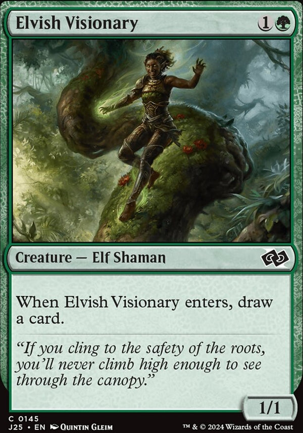 Elvish Visionary [#0145] (J25-C)