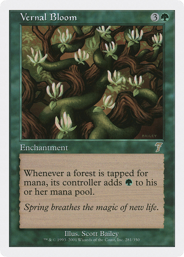 Vernal Bloom (7ED-R) - Damaged