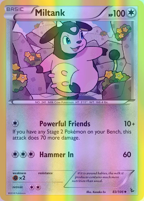 Miltank - 083/106 (FLF) Uncommon - Near Mint Reverse Holofoil