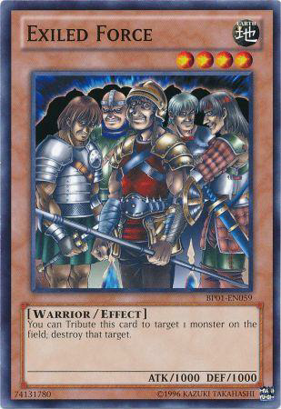 Exiled Force (BP01-EN059) Common - Near Mint Unlimited