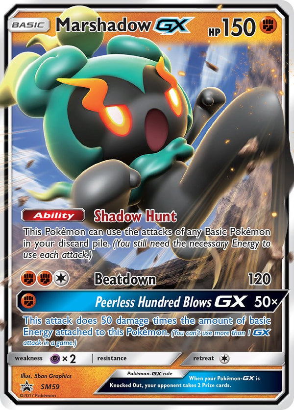 Marshadow GX - SM59 (SM:PR) Promo - Near Mint Holofoil